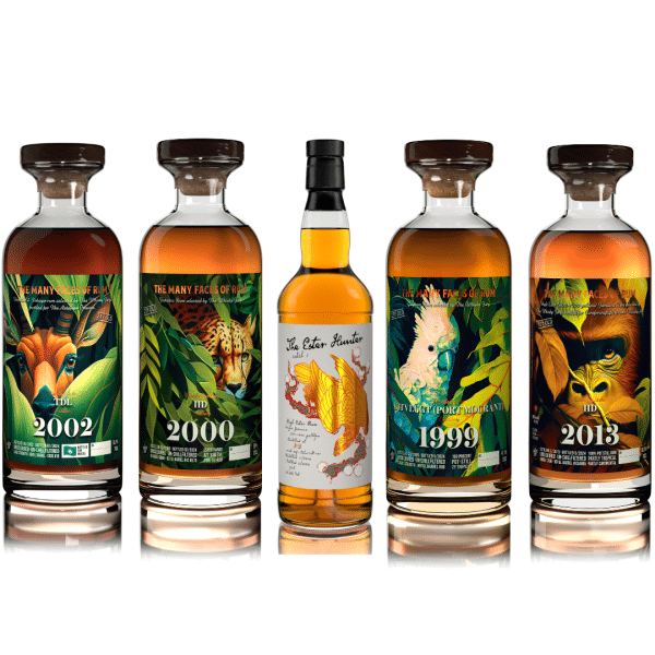 SET TWJ RUM 2024 5 bottles